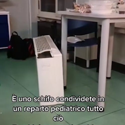 Policlinico di Napoli, pazienti di pediatria ricoverati al gelo senza riscaldamenti. La denuncia delle mamme 