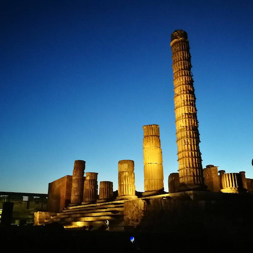 Pompei, 4 novembre ultimo appuntamento con le passeggiate notturne 