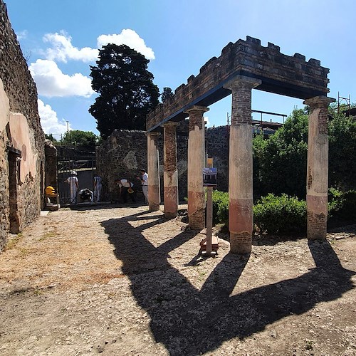 Pompei, ampliati percorsi di fruizione con sistemi di accessibilità per disabili e giardini lussuosi ricostruiti