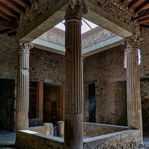 Pompei, la visita al parco archeologico si arricchisce con la Casa dei Quattro stili