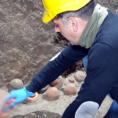 Pompei, lo scavo di Civita Giuliana rivela nuovi reperti archeologici