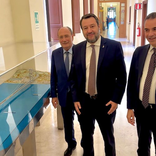 «Ponte sullo Stretto è priorità del Governo», Salvini incontra i governatori di Sicilia e Calabria