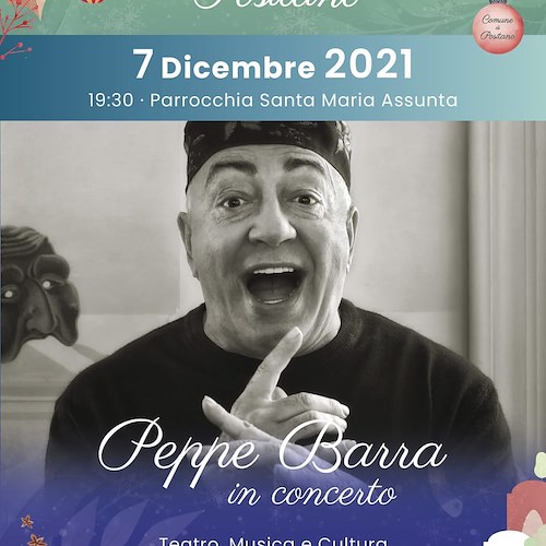 Positano, 7 dicembre Peppe Barra in concerto
