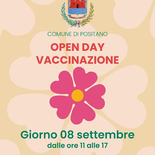 Positano, 8 settembre vaccini senza prenotazione / ORARI