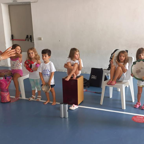 Positano, al "Summer Camp" laboratorio musicale per i bimbi con il maestro vietrese Christian Brucale 