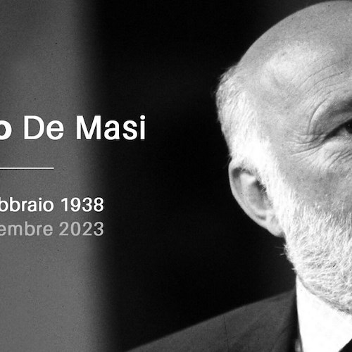 Positano, cordoglio per la scomparsa del Professor Domenico De Masi: “una guida visionaria che tanto ha dato alla Costa d’Amalfi”