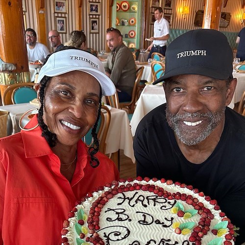 Denzel Washington fa ritorno nella Divina e festeggia il compleanno della moglie da Chez Black <br />&copy; Ristorante Chez Black