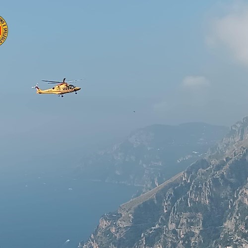 Positano, escursionista smarrisce sentiero e cade da zona impervia 