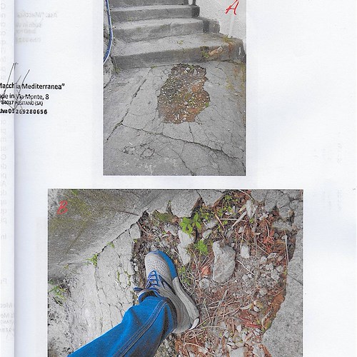 Positano: fontane non funzionanti e gradini rotti, l’Associazione “Macchia Mediterranea” scrive al Sindaco