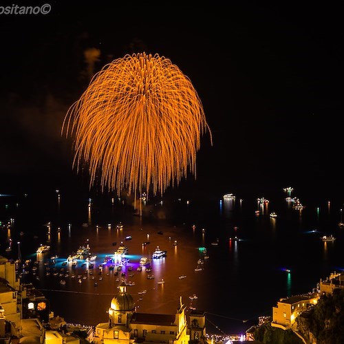 Fuochi dell'Assunta a Positano <br />&copy; Fabio Fusco