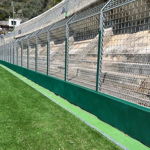 Positano, il campo sportivo di Montepertuso al centro di lavori di ammodernamento 