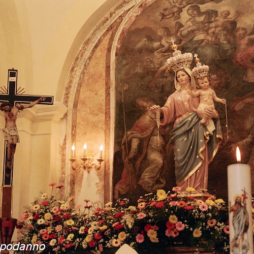 Positano in festa per la Beata Vergine del Rosario, stasera la Messa celebrata dal novello Don Salvatore