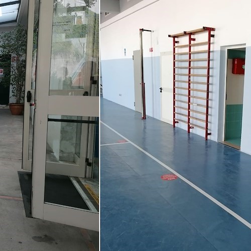 Positano, interventi di restyling all'Istituto "Lucantonio Porzio"<br />&copy; Stefania Astarita