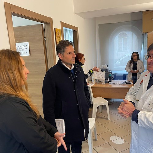 Positano, massiccia affluenza per “Le Domeniche della Salute”: erogate circa 400 prestazioni mediche [FOTO e VIDEO]