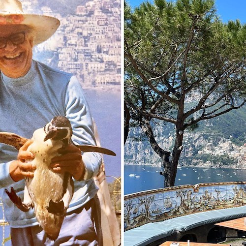 Positano, quando "Il San Pietro" ospitò una coppia di pinguini <br />&copy; Il San Pietro di Positano