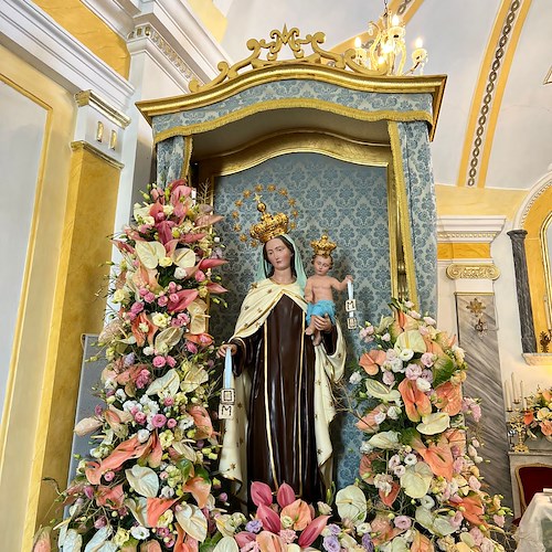 Positano, tutto pronto a Nocelle per onorare la Madonna del Carmelo /FOTO