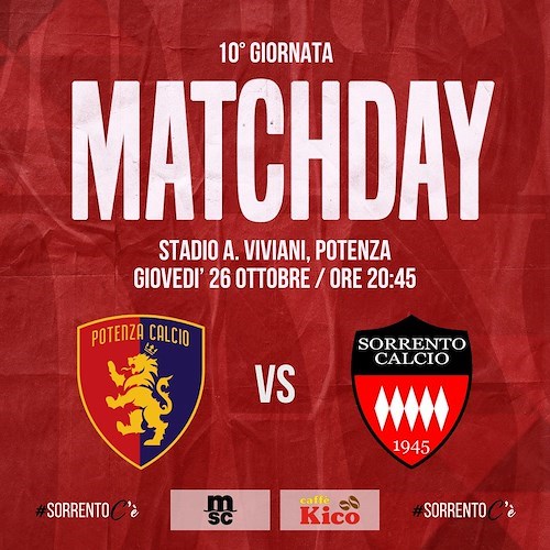Potenza-Sorrento<br />&copy; Sorrento Calcio