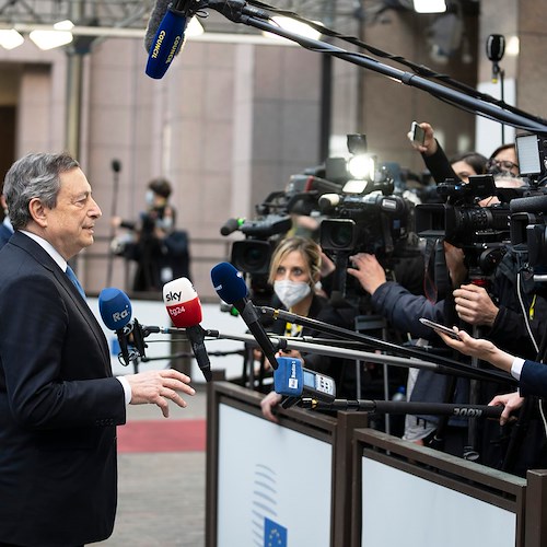Presidente del Consiglio Draghi positivo al Covid