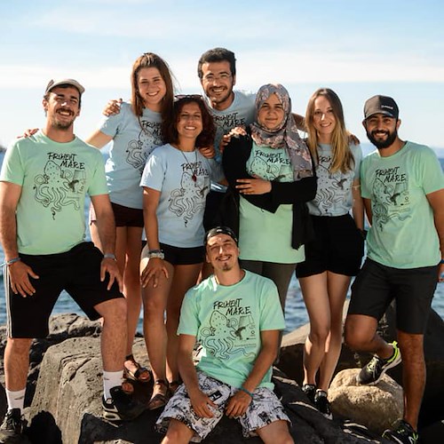 Punta Campanella presenta i nuovi volontari internazionali del Project MARE