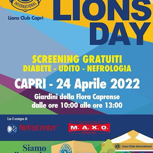«Quelli del gilet giallo»: domenica 24 a Capri giornata dedicata allo screening gratuito 