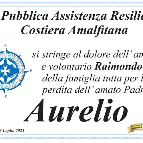 Ravello e la Costa d'Amalfi piangono la scomparsa di Aurelio Amodio, "il tappezziere"