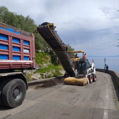 Ravello, lavori sospesi sull'ex statale 373: si ricomincia martedì 11 aprile / ORARI 