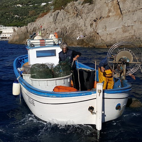 Ridurre il Ghost fishing e promuovere la Blue economy, Amp Punta Campanella incontra pescatori 