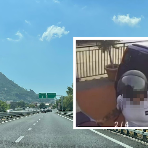 Ritrovato lo scooter rubato a Praiano, abbandonato sull'A2 all'altezza di Eboli 