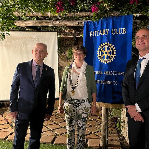 Rotary Club Costiera Amalfitana, è l'ing. Amalia Pisacane il nuovo Presidente /Foto