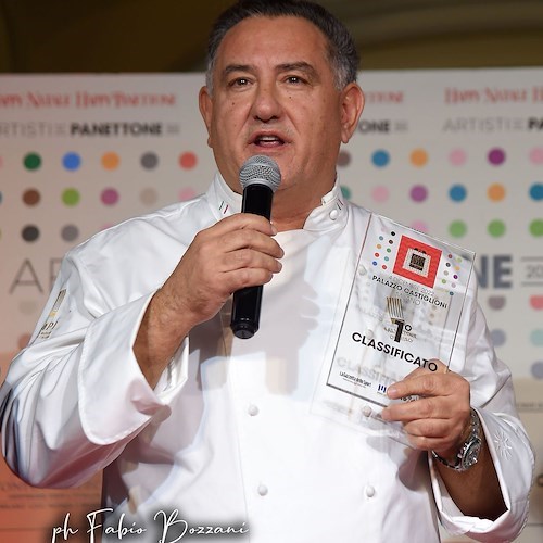 Sal De Riso conquista Milano e vince Artisti del Panettone 2022