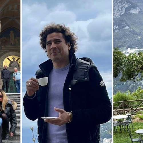 Salernitana, il portiere Ochoa turista in Costiera Amalfitana: relax in famiglia tra Amalfi e Ravello