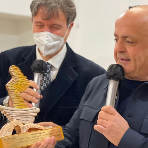 Salerno, a Palazzo Fruscione conferito il Premio Nolava al conduttore radiofonico Pippo Pelo
