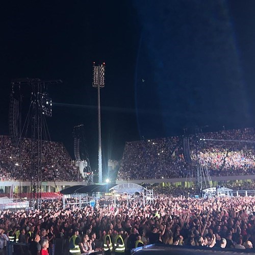 Salerno conquista Vasco Rossi: «È la città più bella del mondo». Successo per i concerti all'Arechi 