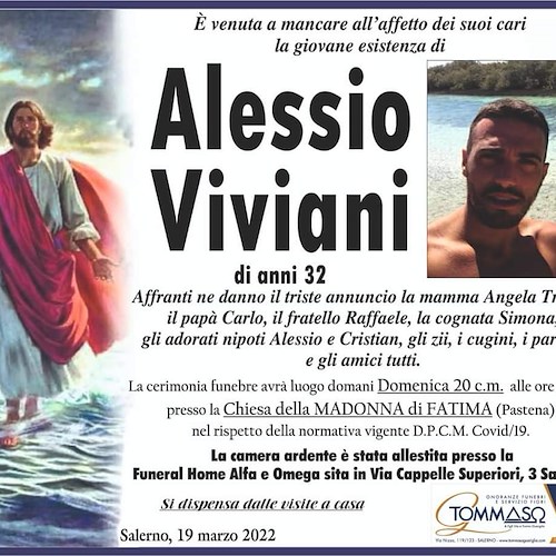 Salerno dice addio ad Alessio Viviani: giovane tifoso granata stroncato da brutto male