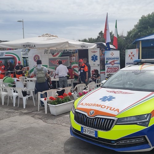 Salerno, fino al 30 settembre attiva la Postazione di Primo Soccorso Humanitas nel Porto Masuccio Salernitano