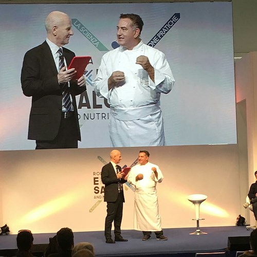 Salvatore De Riso Chef Ambassador 2018 della Dieta Mediterranea