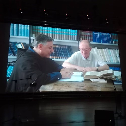 San Francesco d’Assisi in Costa d’Amalfi, a Ravello proiettato video-documentario curato da padre Enzo Fortunato 