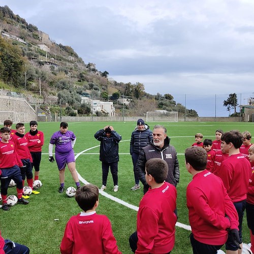 San Vito Positano, a Montepertuso uno stage dalla tecnica alla tattica individuale per bambini/ragazzi