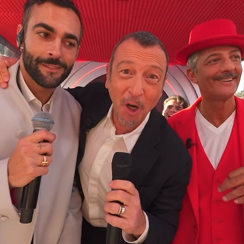 Sanremo 2024, Marco Mengoni sarà co-conduttore della prima serata: l'annuncio di Amadeus <br />&copy; ViVa Rai 2 e Festival di Sanremo