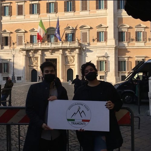 "Sanremo sì, Horeca no", anche l'Associazione Pizza Tramonti al presidio dei ristoratori in piazza Montecitorio
