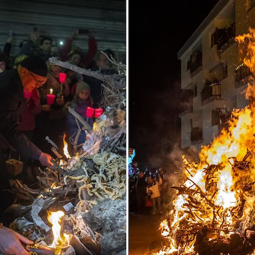 Santa Lucia, a Sorrento il tradizionale appuntamento con la fiaccolata e l'accensione del "ceppone"