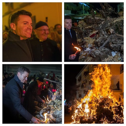 Santa Lucia, a Sorrento il tradizionale appuntamento con la fiaccolata e l'accensione del "ceppone"