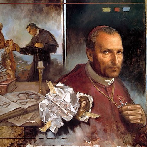 Sant'Alfonso Maria de’ Liguori disegnato da Giuseppe Antonio Lomuscio<br />&copy; Giuseppe Antonio Lomuscio