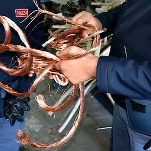 Scoperto traffico illecito di rifiuti metallici tra le province di Viterbo e Caserta<br />&copy; Polizia di Stato