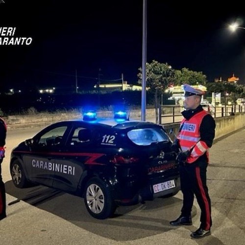 Senza patente e con 36 grammi di droga in auto a Massafra: 40enne ai domiciliari 