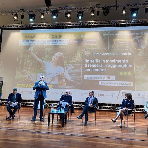 Sicurezza stradale, a Ravello partito il roadshow “Sii Saggio, Guida Sicuro”
