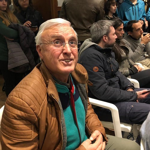 Sindaco Michele De Lucia con assessore Antonino Di Leva per ritirare il premio "Sport in Comune"