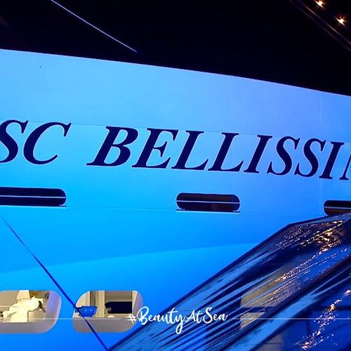 Sofia Loren madrina dell'ultimo gioiello di MSC Crociere: a bordo di "Bellissima" lo stile è made in Costa d’Amalfi