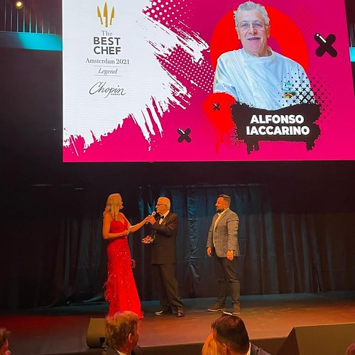 Sorrento: ad Alfonso Iaccarino il Premio The Best Chef Legend Award