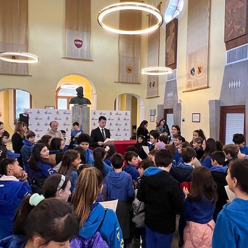 Sorrento: alunni a lezione di istituzioni al Palazzo Municipale